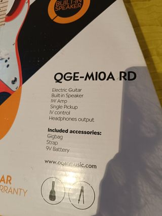 Guitarra eléctrica niño