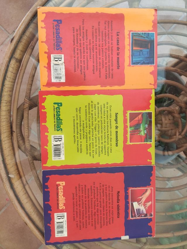 Pack libros pesadillas