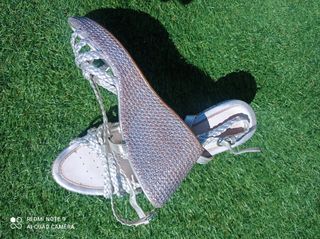 Sandalias GEOX plateadas 