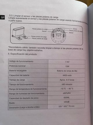 Aspirador inteligente y mando