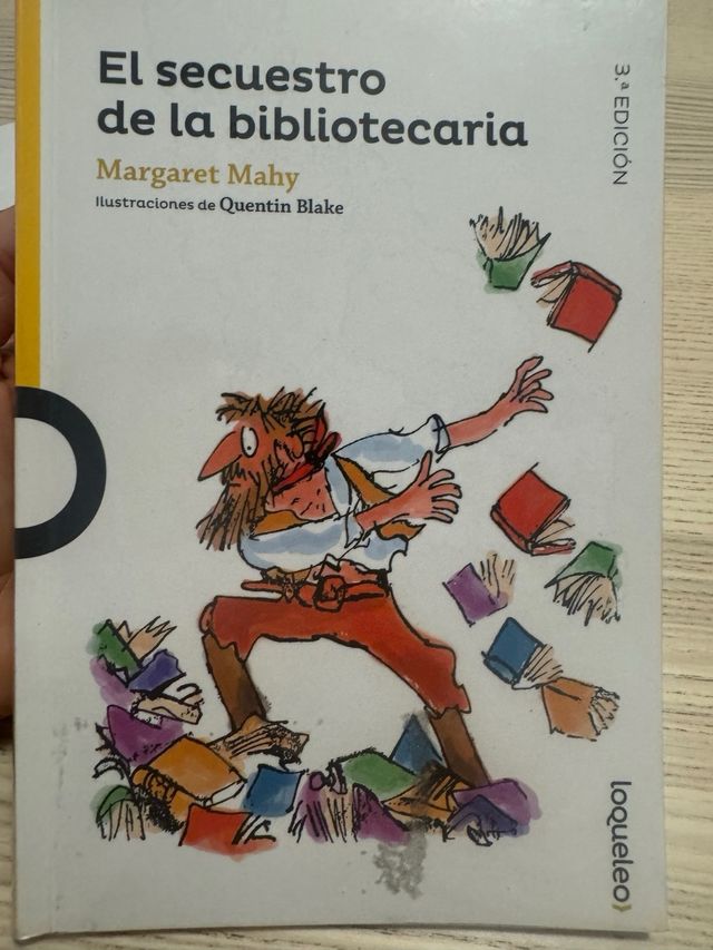 Libro per bambini Il rapimento del bibliotecario