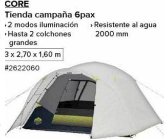 Tienda de campaña CORE
