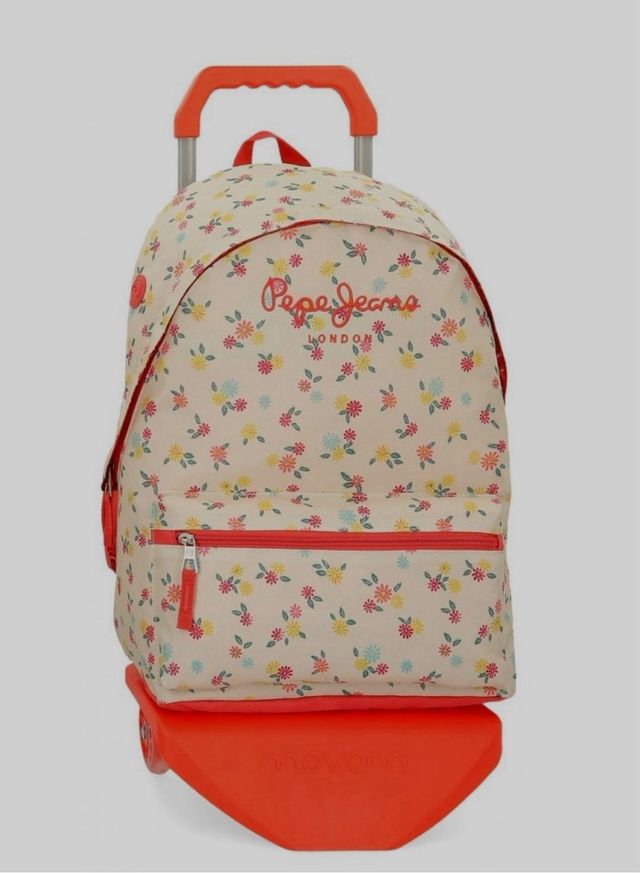 Mochila con carrito niña