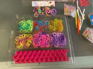 Loom band set - braccialetti fai da te
