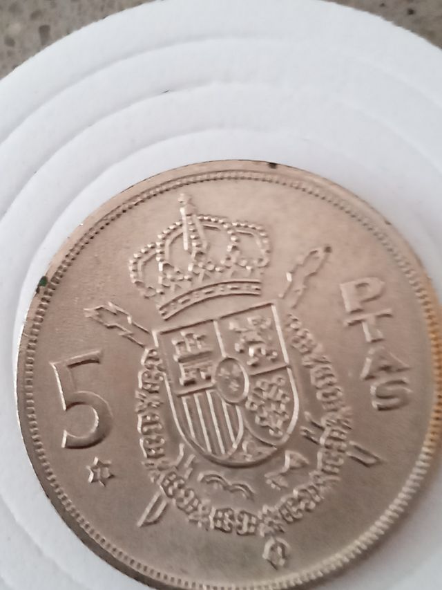 Monedas de 5 pesetas de Franco