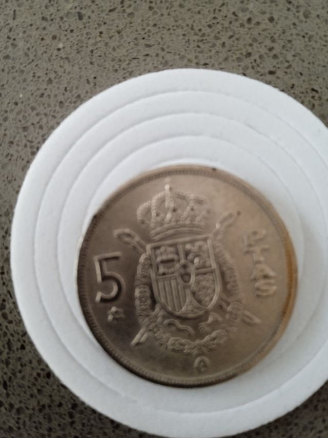 Monedas de 5 pesetas de Franco