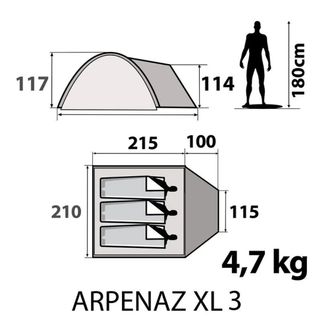 Tienda Campaña Quechua