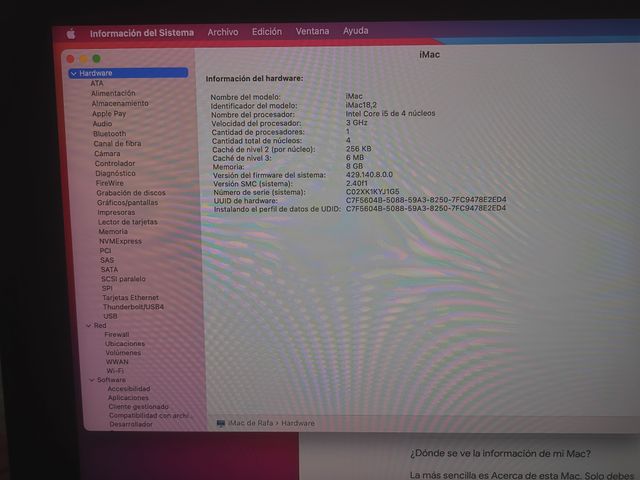 Ordenador iMac (Retina 4K 21,5-inch, 2017)