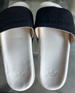 Chanclas de piel Adidas