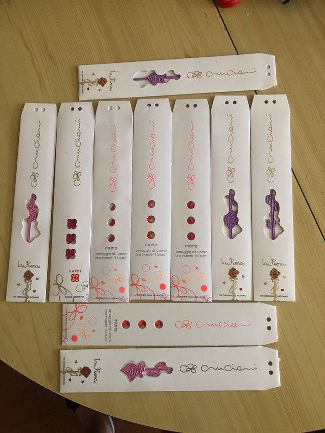 Bracciali Cruciani con custodia