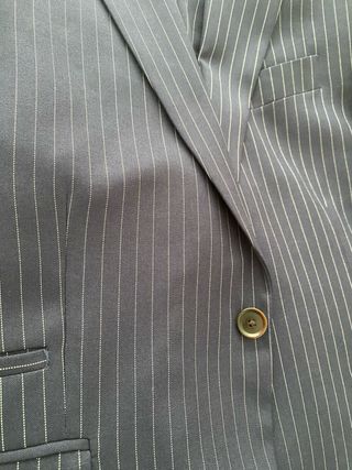 Traje azul marino hombre Zara