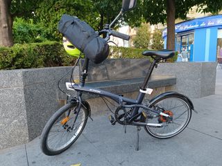 Bicicleta plegable dectatlon tilt 500 20" 