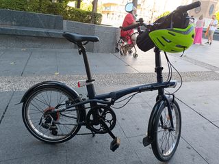Bicicleta plegable dectatlon tilt 500 20" 