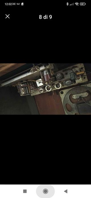 Vecchia radio giradischi