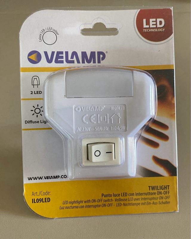 Punto luce notte a led