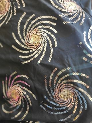 Vestido corto o camiseta espiral para navidad