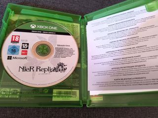 Nier replicant Xbox one 