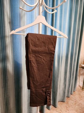 Pantalones camperos marron chocolate