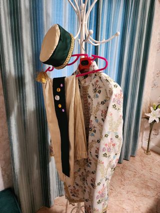 Traje disfraz paje real 