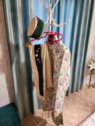 Traje disfraz paje real 