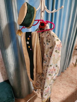 Traje disfraz paje real 