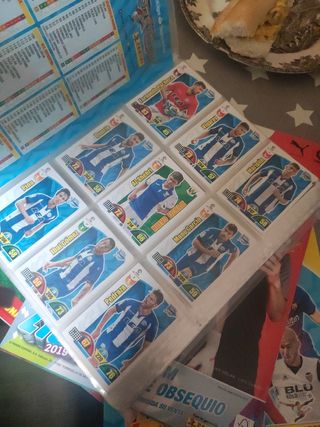 Cromos de fútbol 