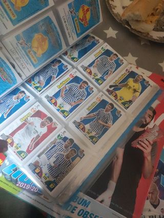 Cromos de fútbol 