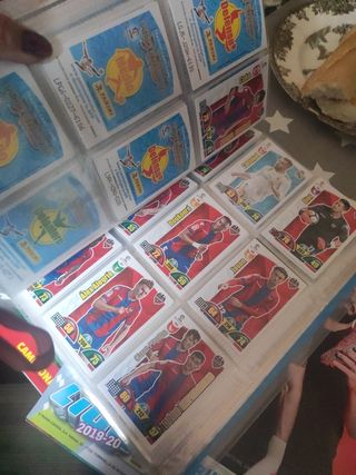 Cromos de fútbol 