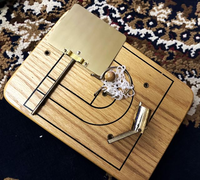 Gioco in Legno da Tavolo Basketball vintage