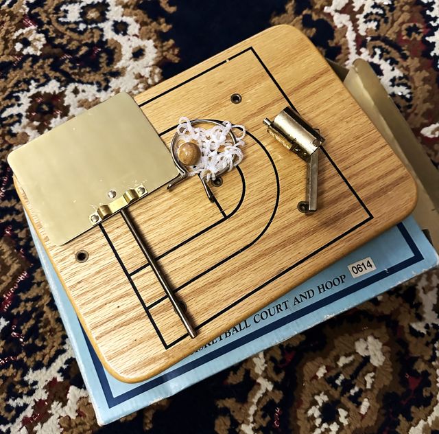 Gioco in Legno da Tavolo Basketball vintage