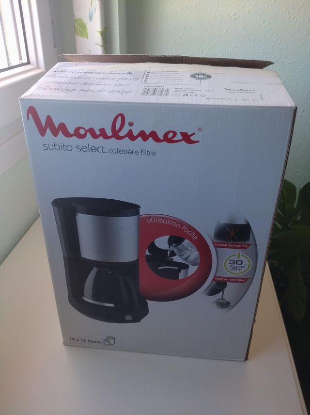 Cafetera de filtro Moulinex