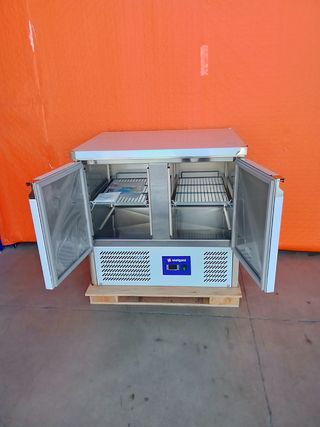 🔲 Mesa Fría Refrigerada 2 Puertas
