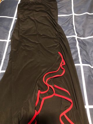 Precioso vestido palabra de honor fiesta