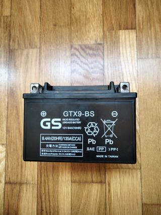 Batería de motocicleta GS GTX9-BS