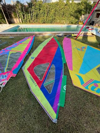 OFERTA | Tabla Windsurf Mistral y 4 velas 