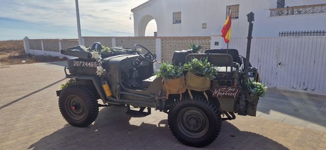 Jeep willys Bodas/Eventos/videoclip/rodajes 
