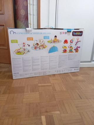Gimnasio de bebe, manta de actividades