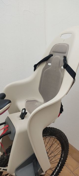 Silla portabebés para bicicleta 