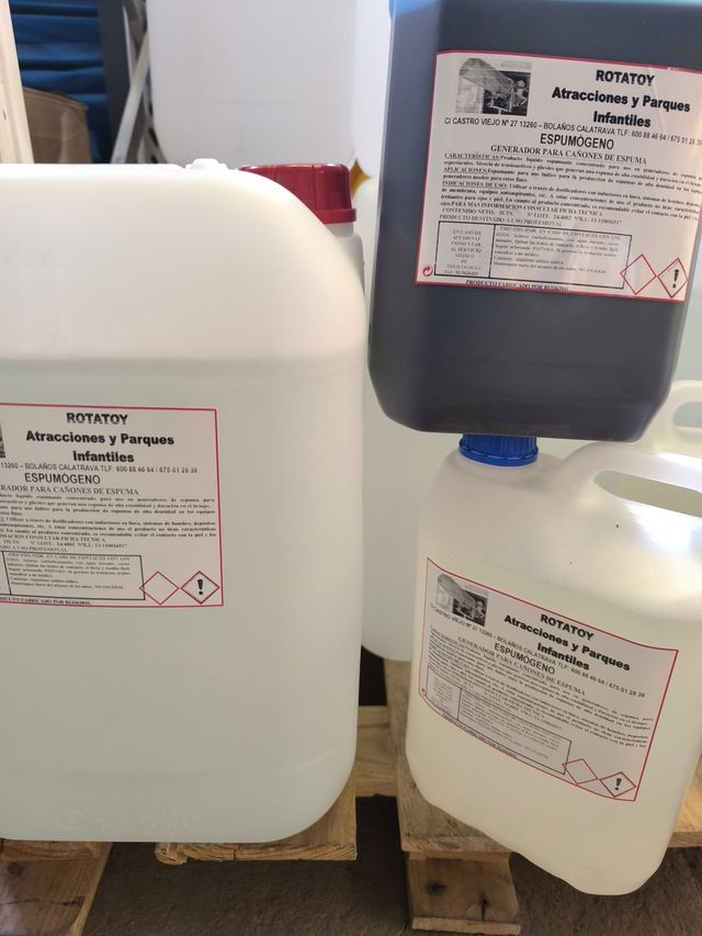 Espumógeno cañón de espuma