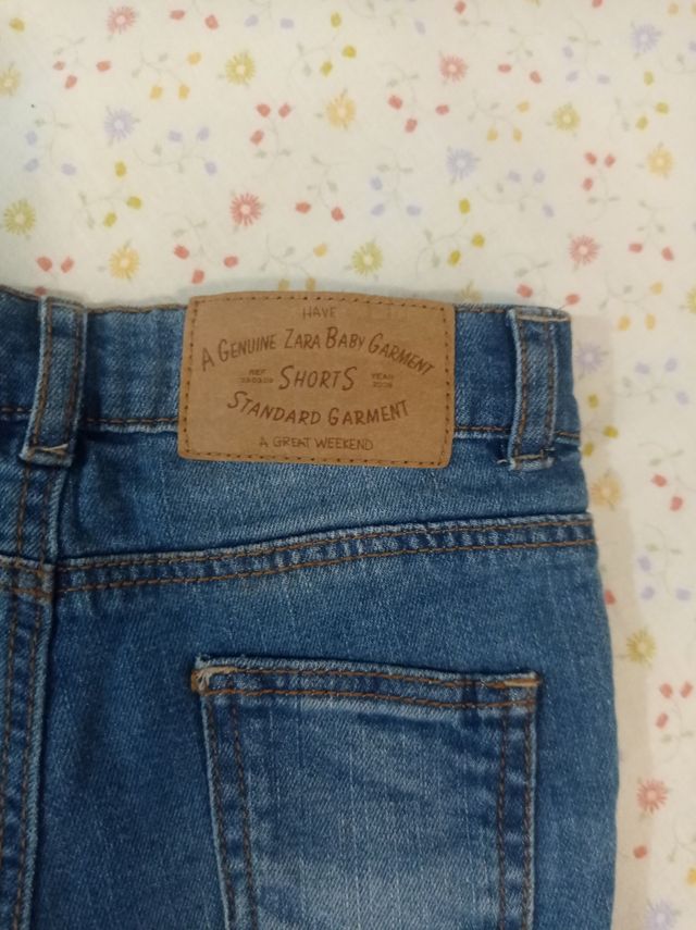 Pantalón corto bebe