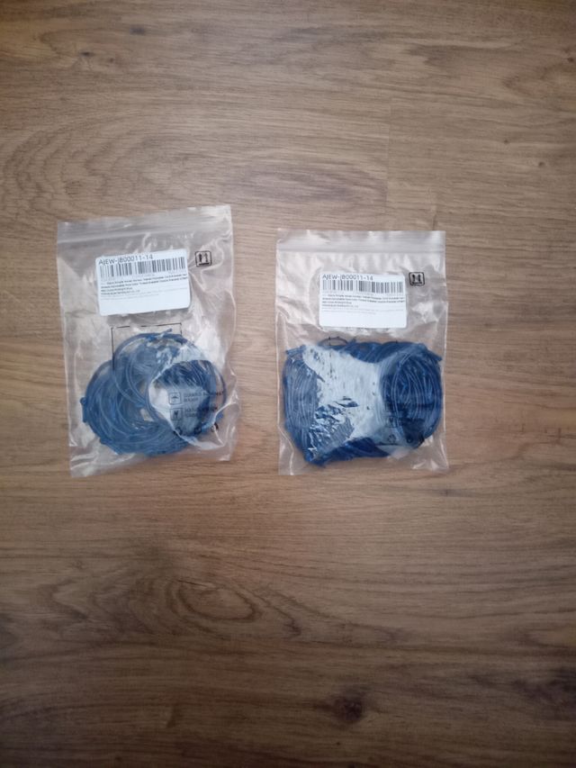 70 Pulseras de cordón de poliéster encerado color