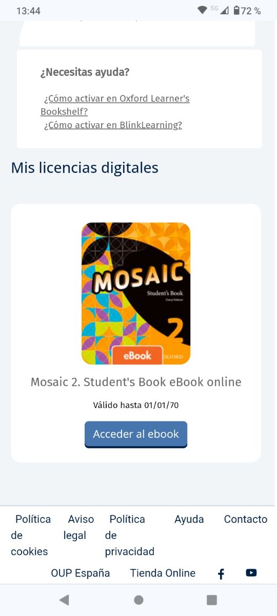 MOSAIC 2 student's Book