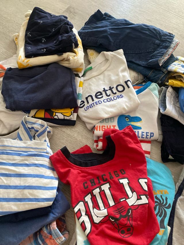 Pack ropa niño 9/12 meses verano