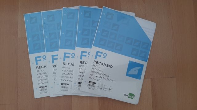 Recambio folio pauta 2.5mm