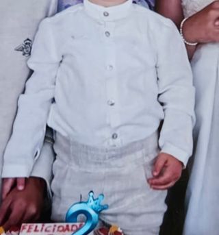 Traje ceremonia niño 2-3 años