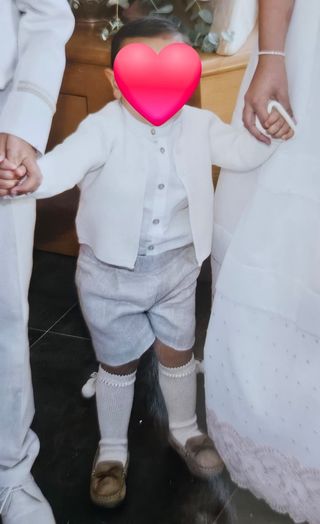 Traje ceremonia niño 2-3 años