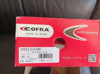 Zapatos de seguridad cofra 39
