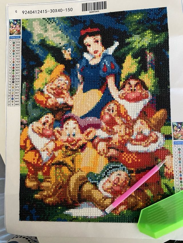 Cuadro diamante disney diamante 30x40