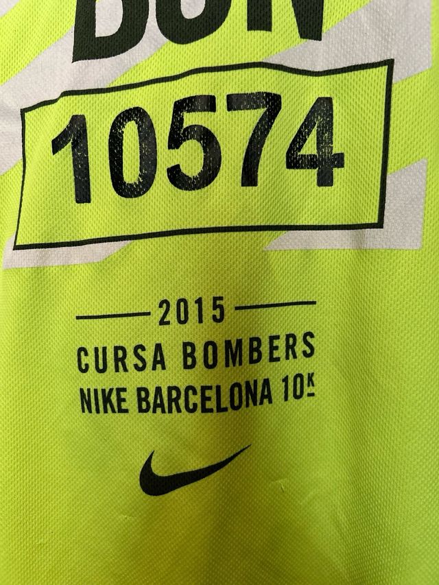 CAMISETA RUNNER CURSA BOMBERS 2015 NIKE