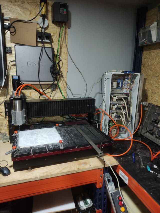 Plóter cnc máquina